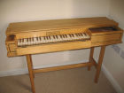 CLAVICHORD IN ASH AND WALNUT