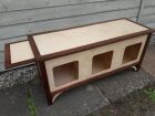 LP Record Storage Ottoman