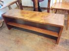 Burr Oak TV Table