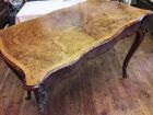 Burr Walnut card table