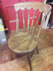 Round elm seat chair